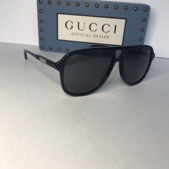 New- GUCCI GG1156S-001 57 Acetate Black-Grey
Sunglasses - Picture 6 of 17